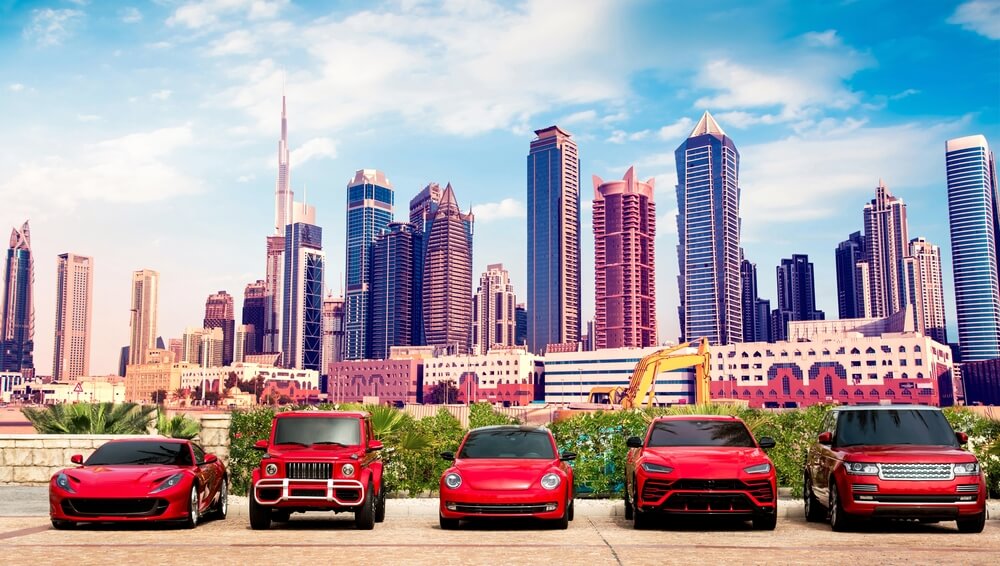 Le 10 auto più popolari a Dubai