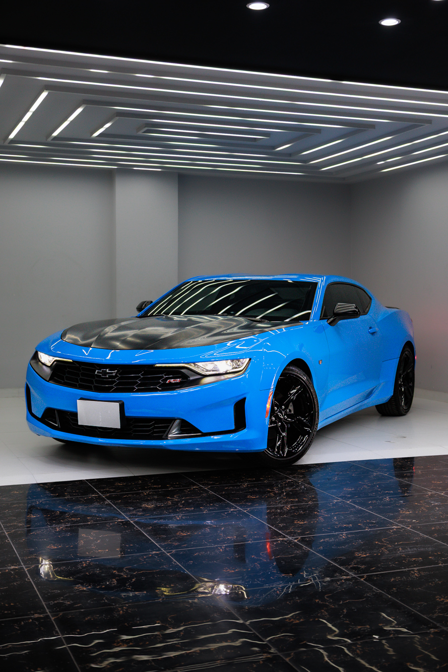 Chevrolet Camaro Light Blue