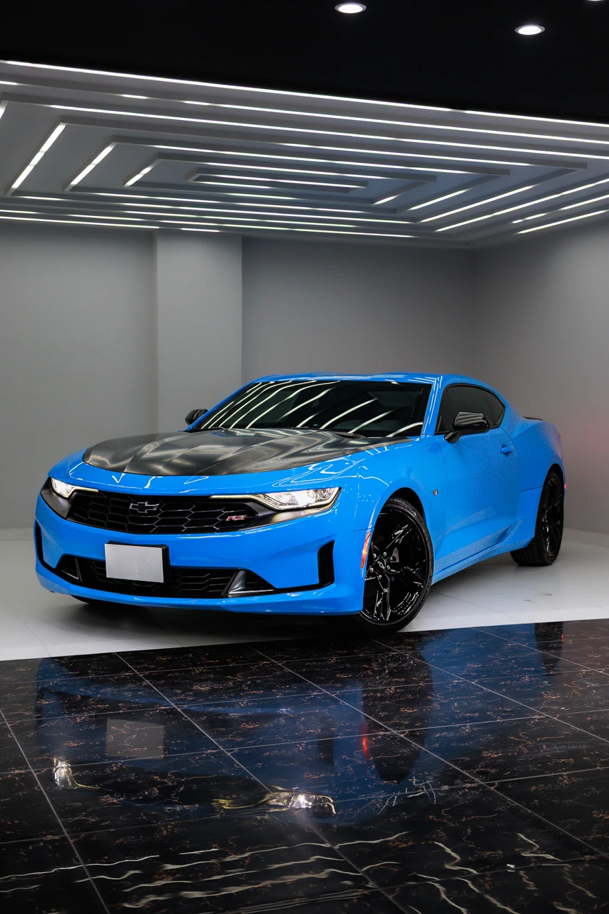 Chevrolet Camaro Light Blue