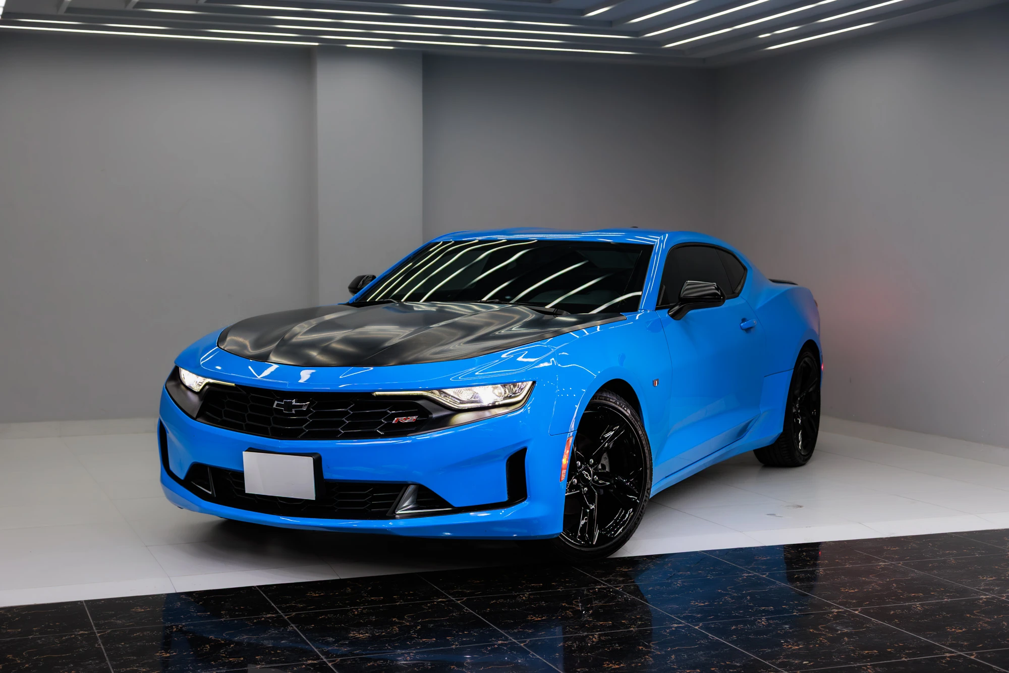 Chevrolet Camaro Light Blue