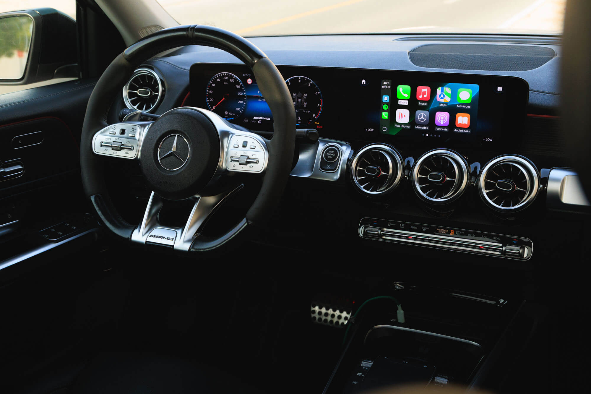 Mercedes GLB35 AMG Silver