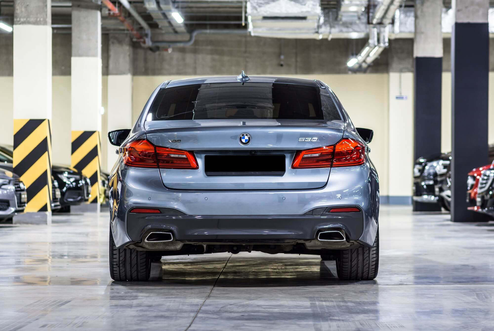 BMW 530 Blue