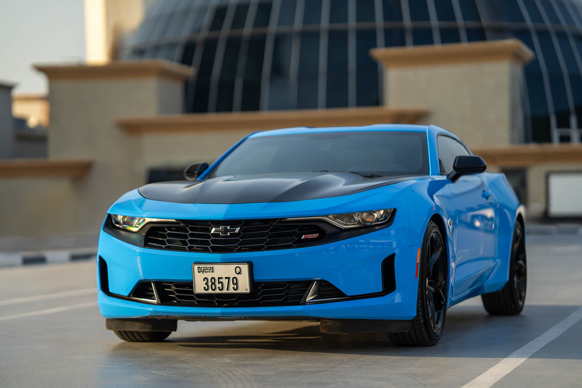 Chevrolet Camaro Azzurro