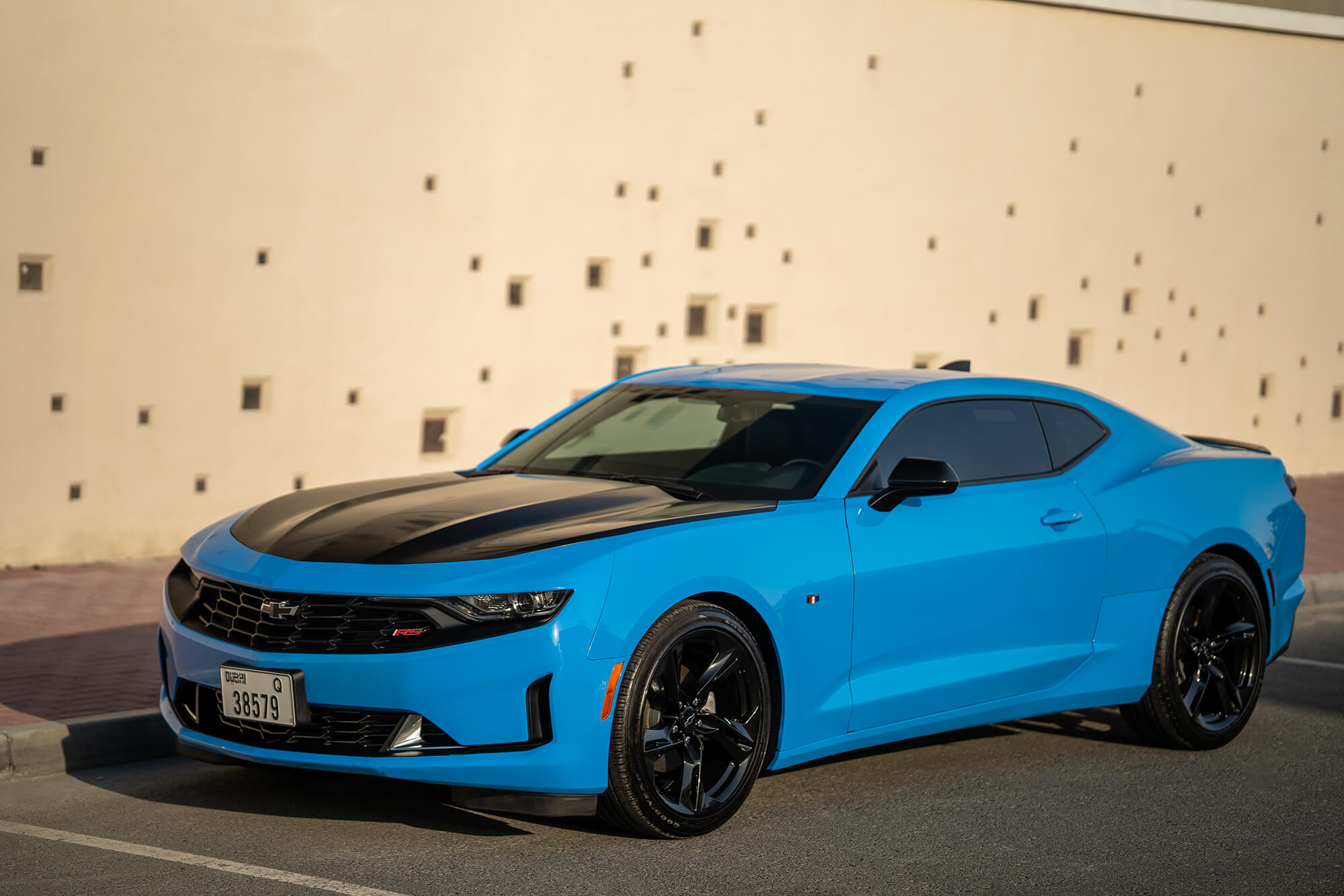Chevrolet Camaro Azzurro
