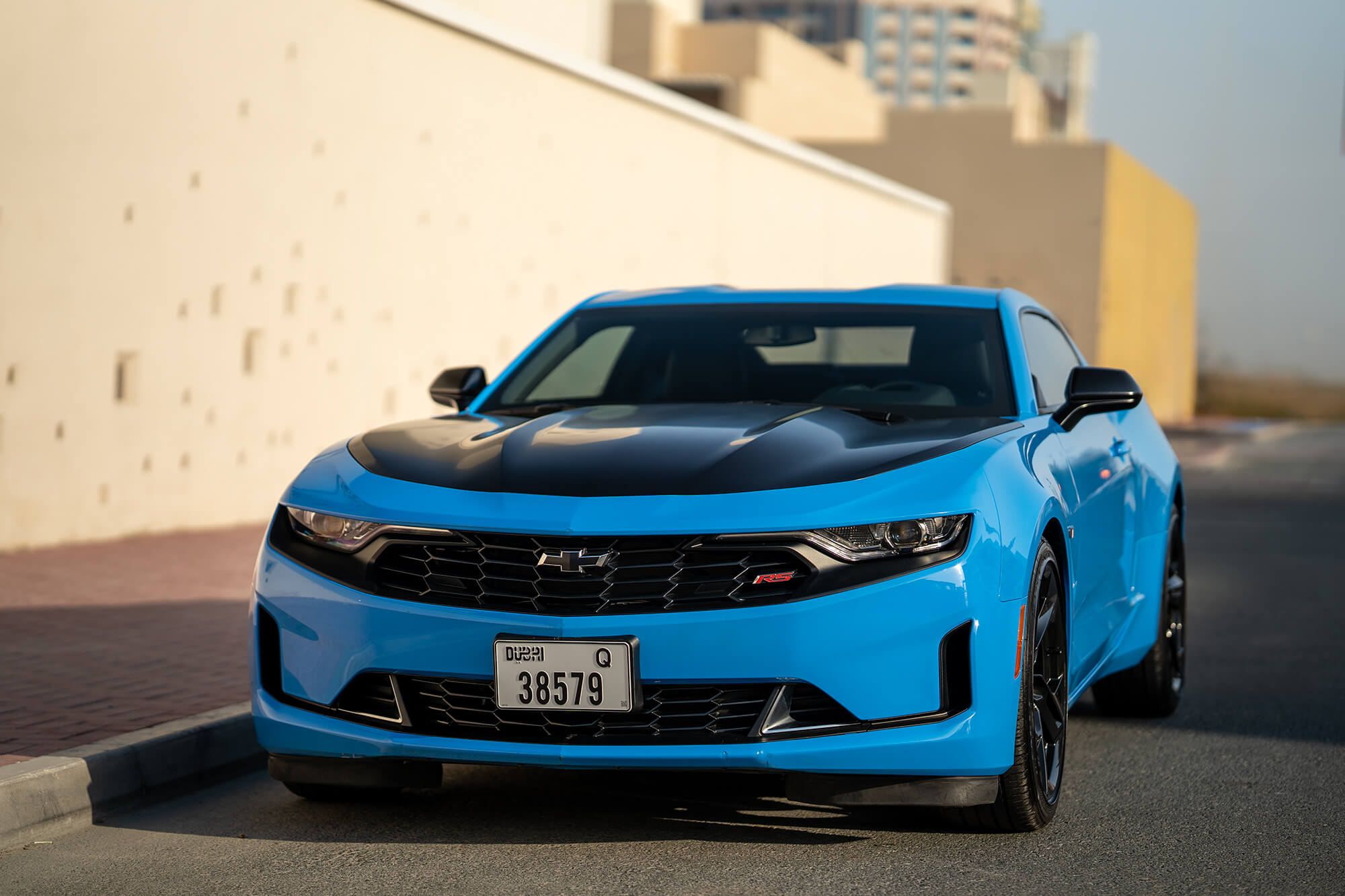 Chevrolet Camaro Azzurro