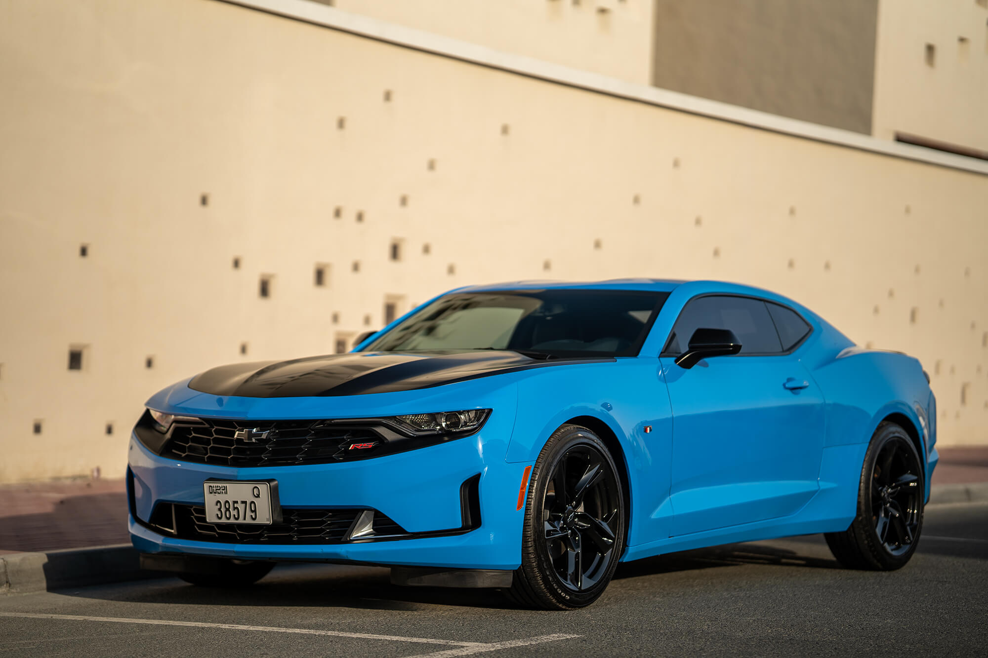 Chevrolet Camaro Azzurro