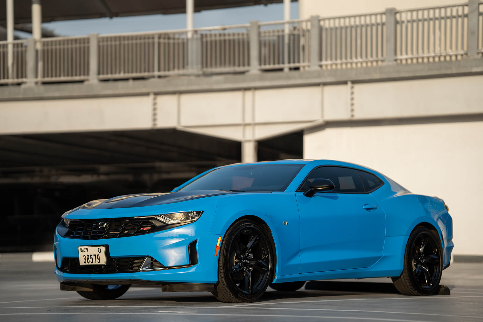 Chevrolet Camaro Azzurro