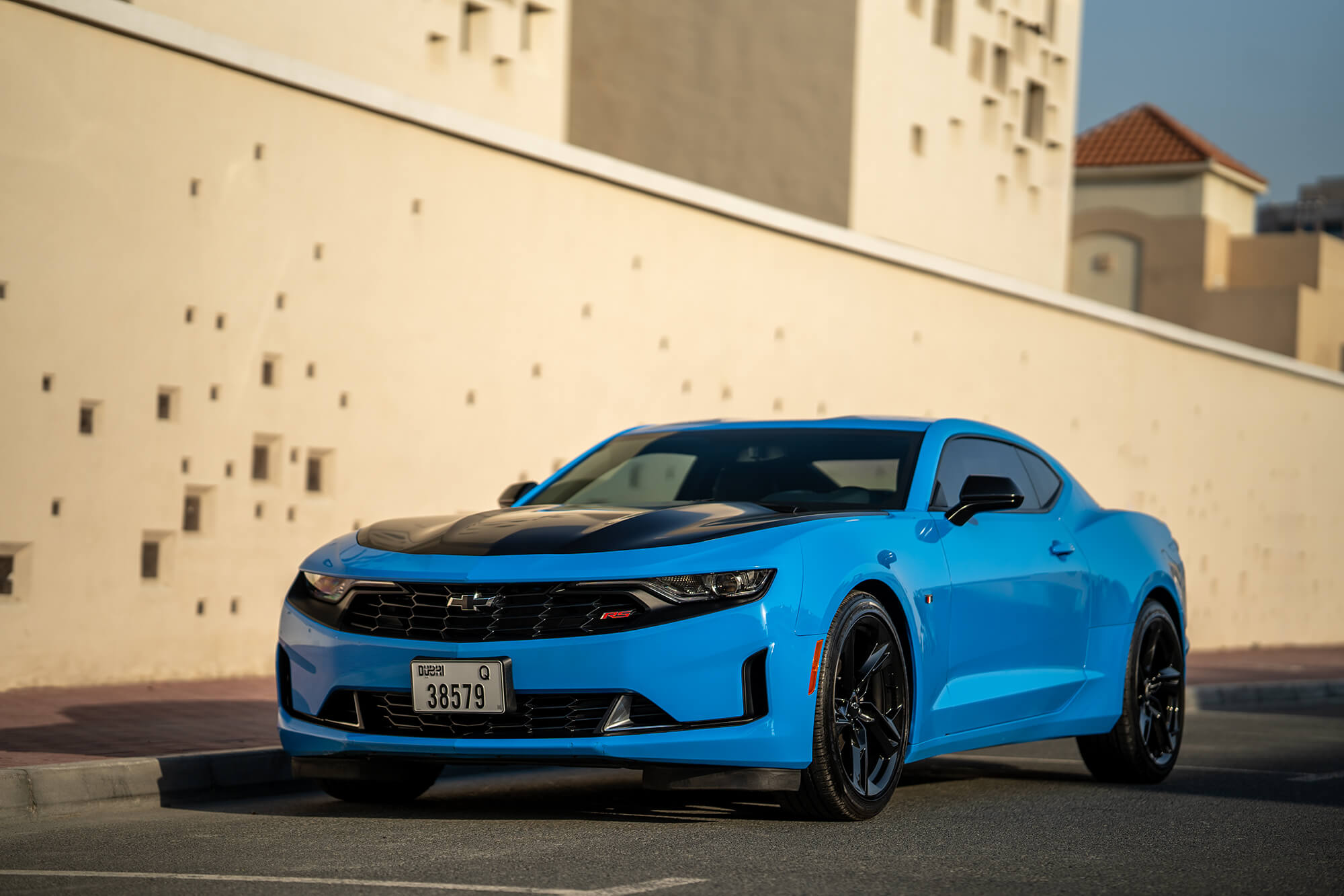 Chevrolet Camaro Azzurro