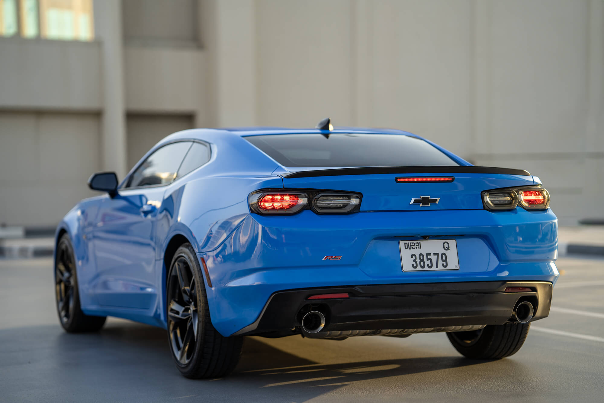 Chevrolet Camaro Azzurro