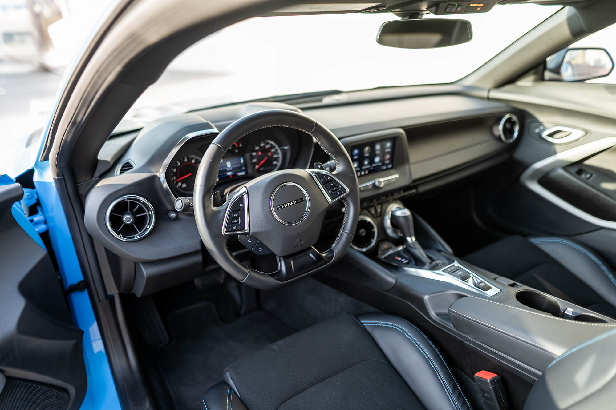 Chevrolet Camaro Azzurro