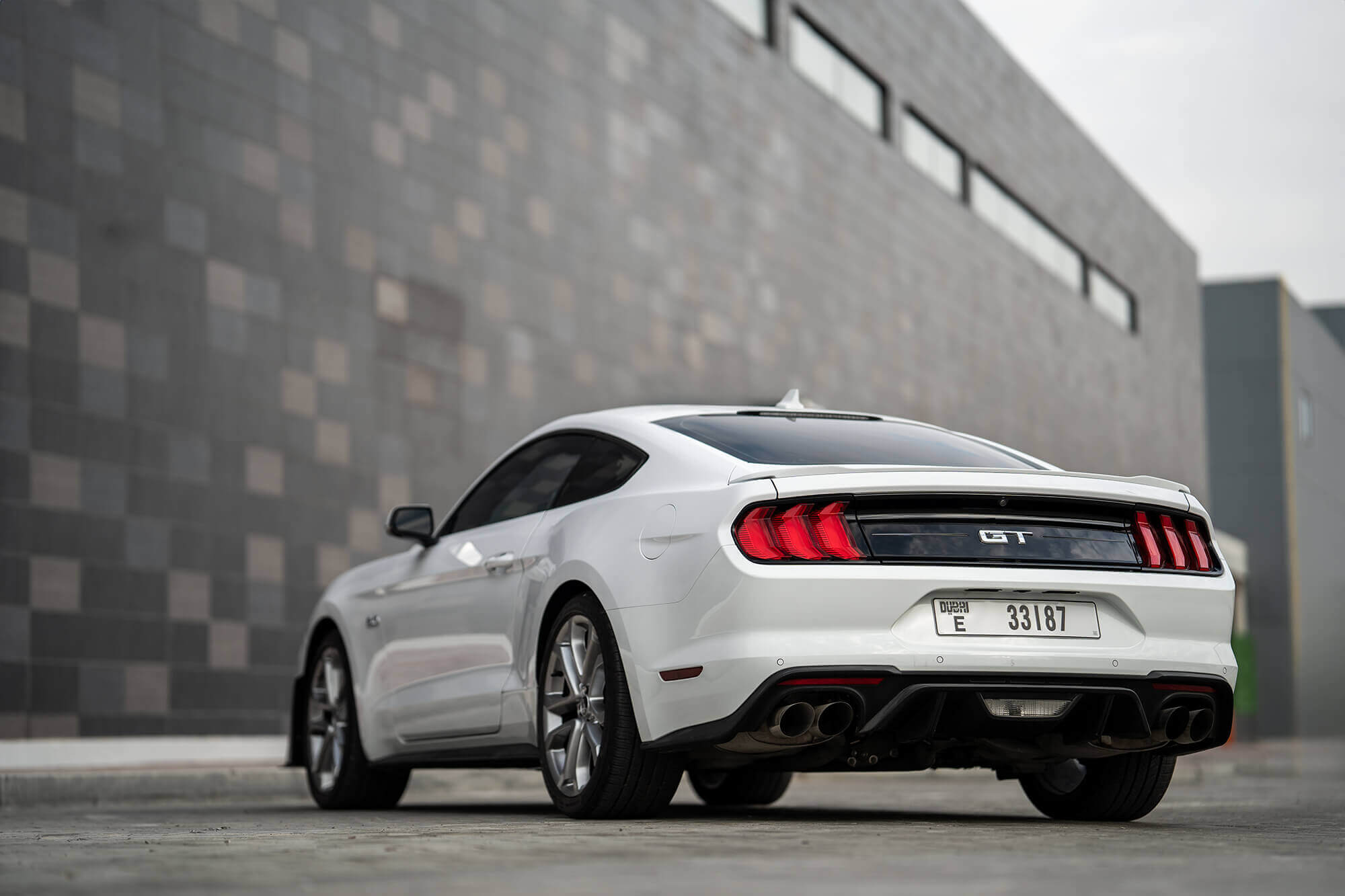 Ford Mustang GT White