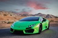 Lamborghini Huracan verte