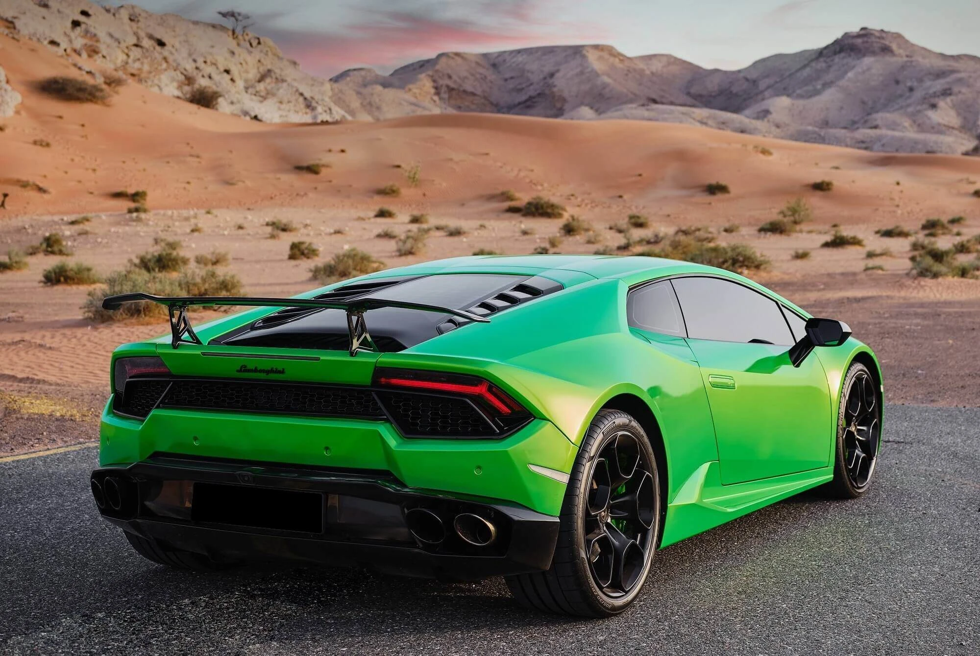 Lamborghini Huracan Grön