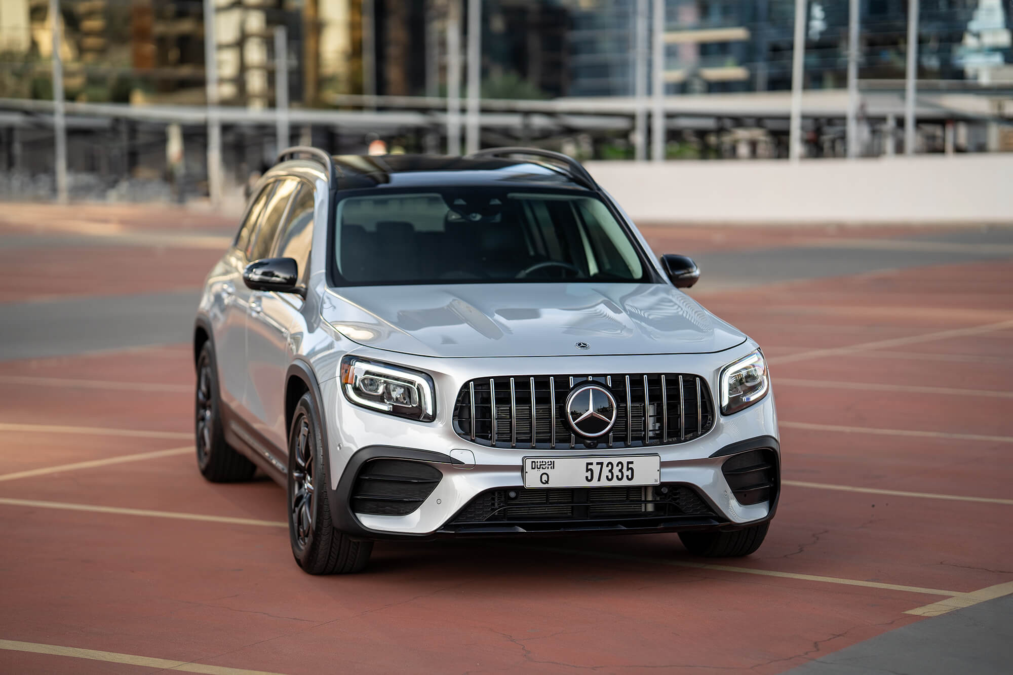 Mercedes GLB35 AMG Silver