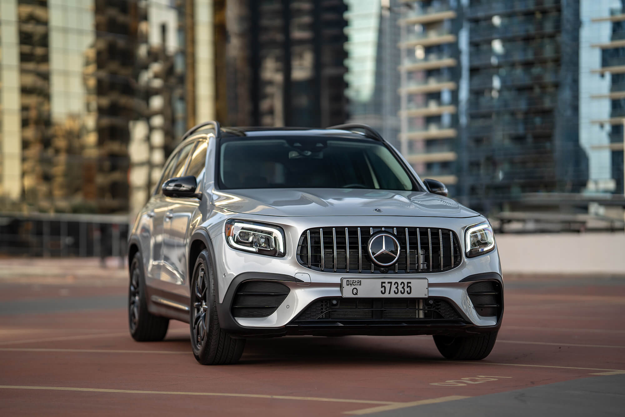 Mercedes GLB35 AMG Silver