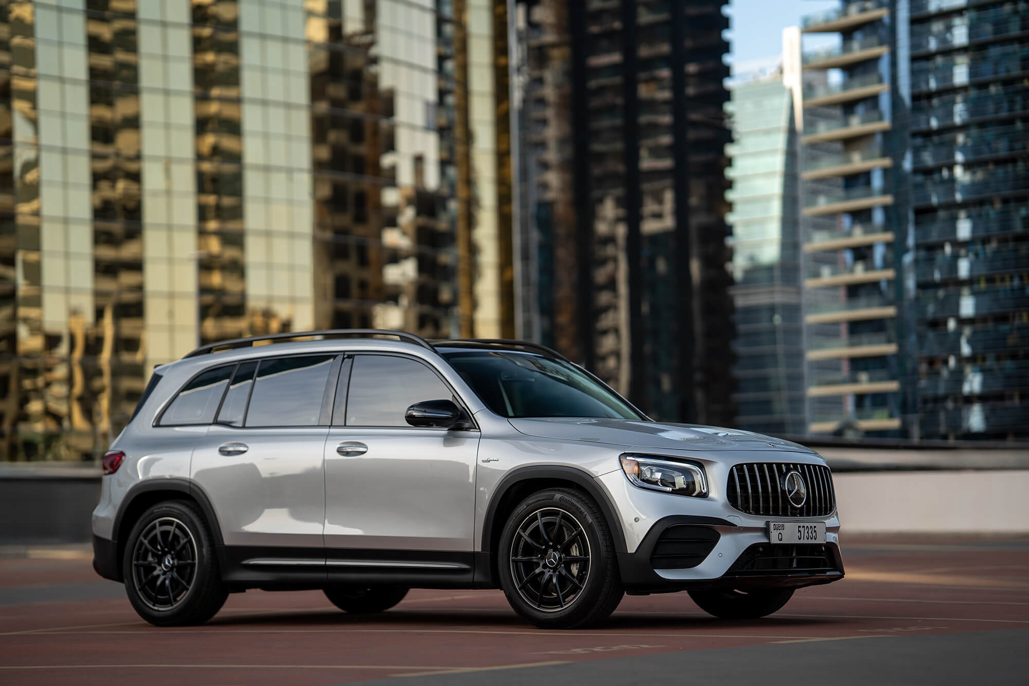 Mercedes GLB35 AMG Silver