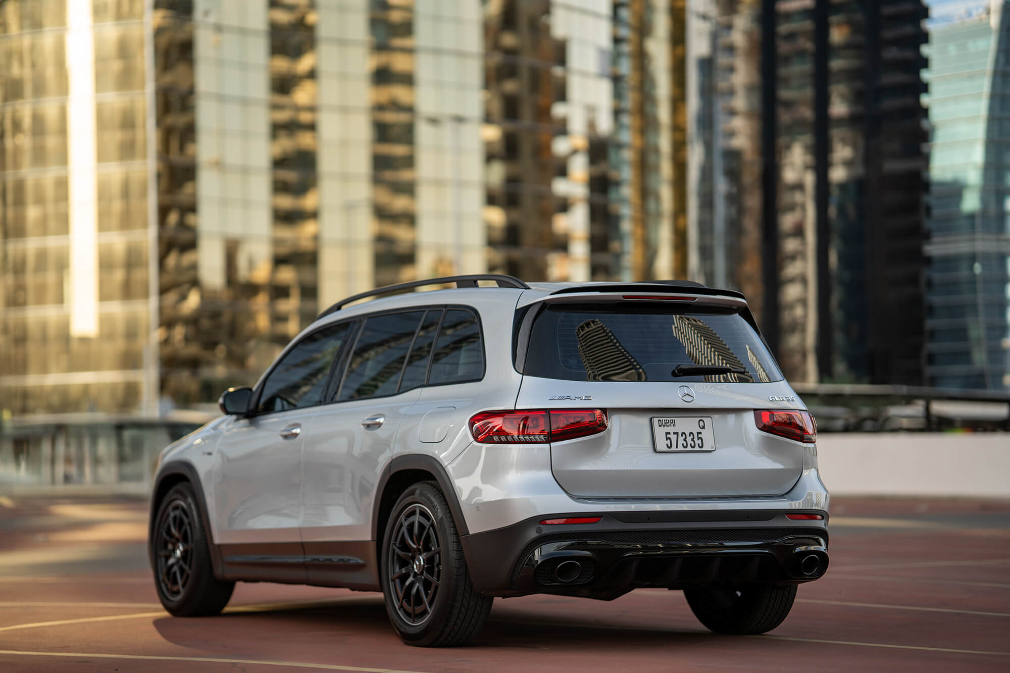 Mercedes GLB35 AMG Silver