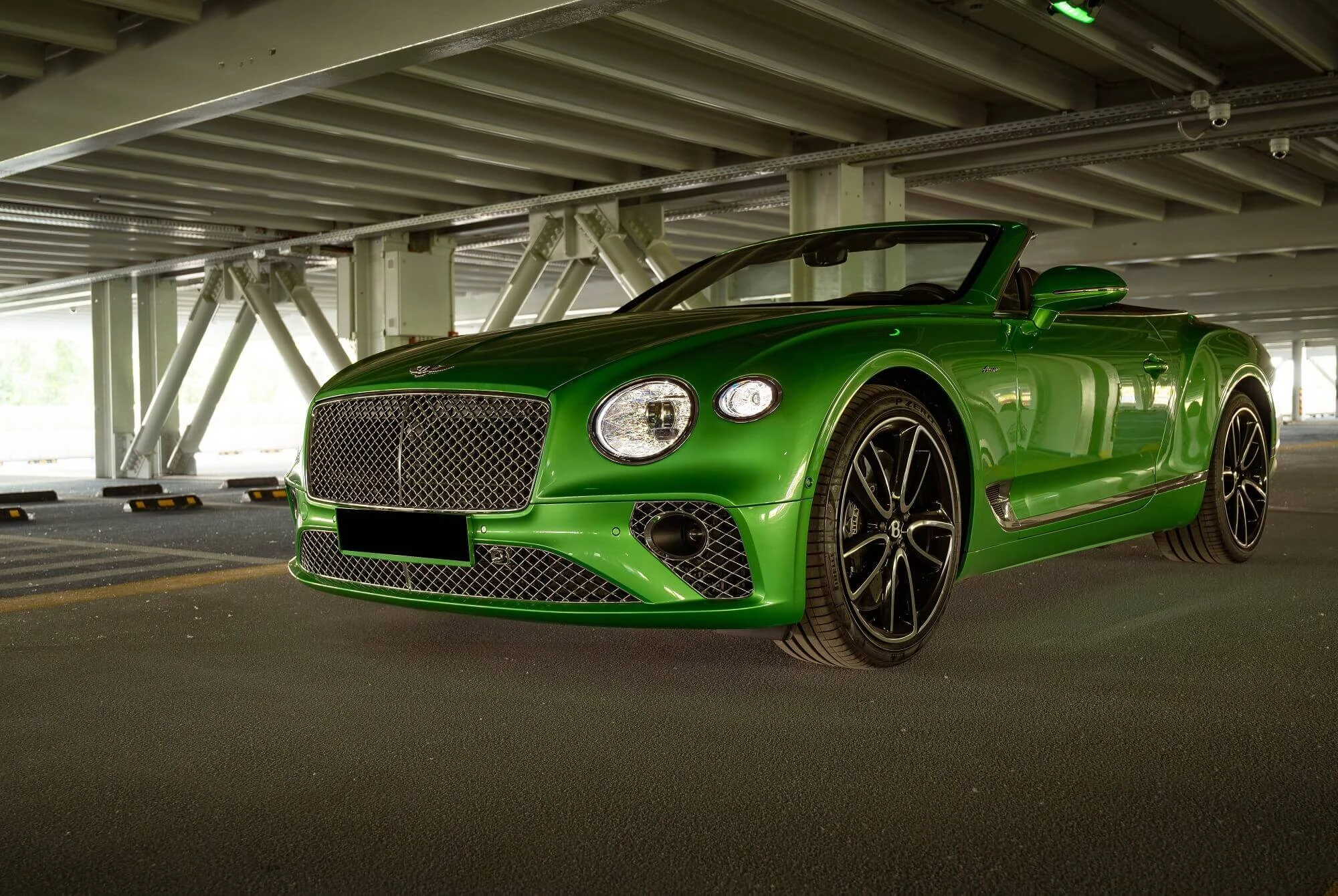Bentley Continental GTC Green