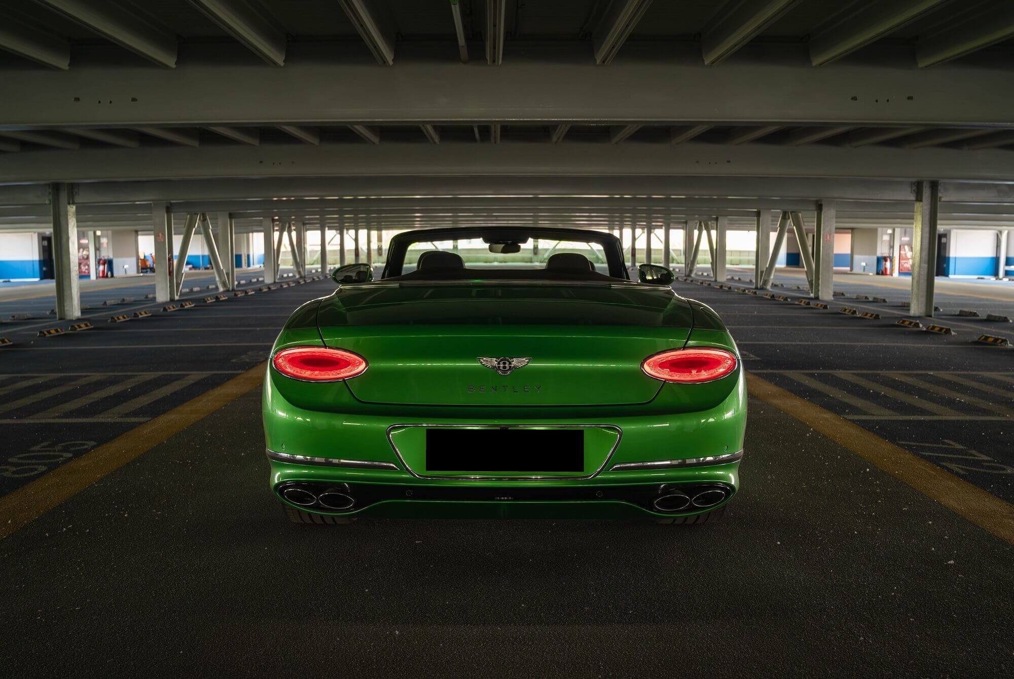 Bentley Continental GTC Green