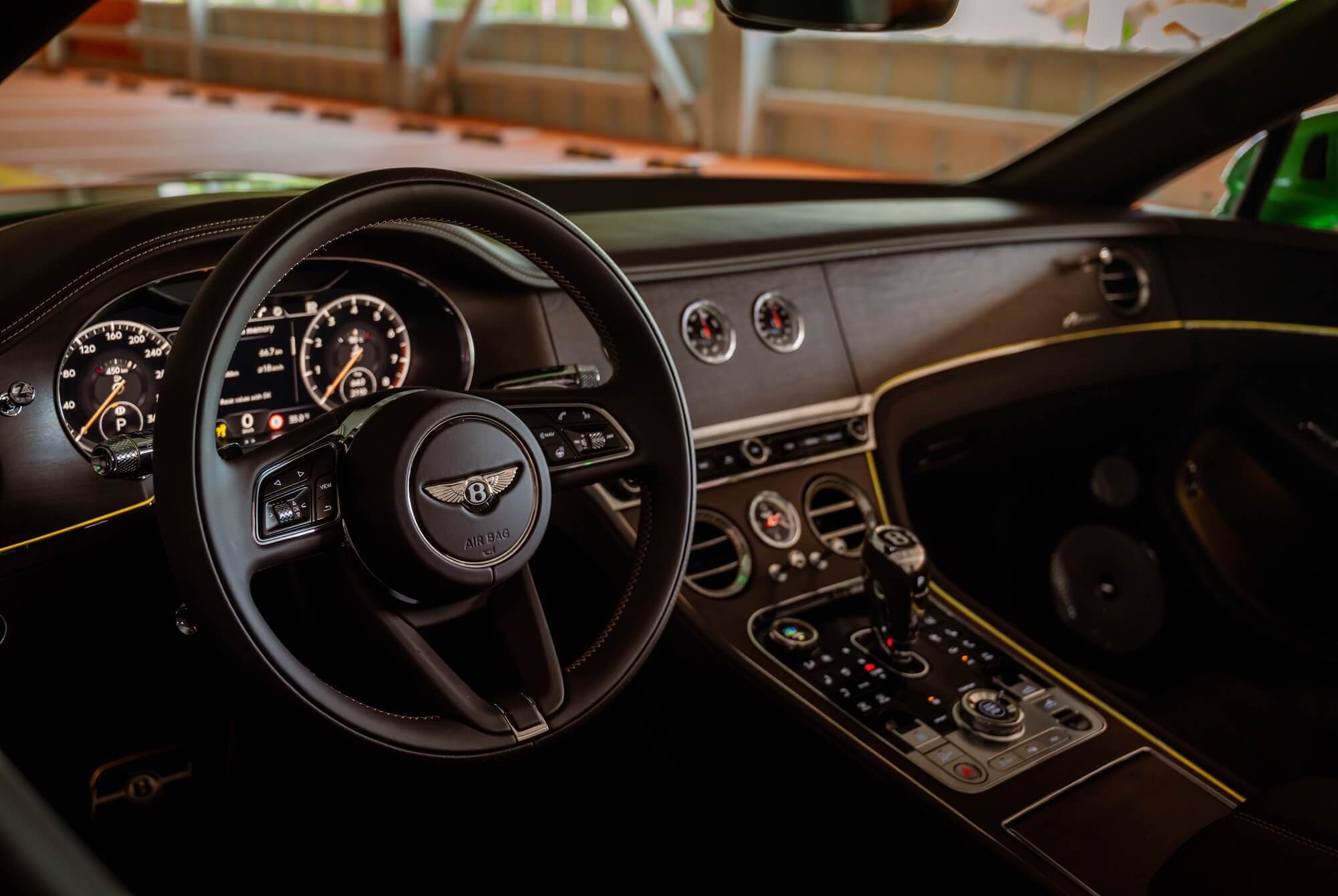 Bentley Continental GTC Green
