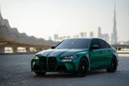 rent bmw m3 competition-green in Dubai