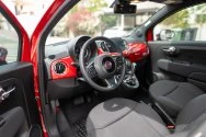 Fiat 500 Cabrio Rouge