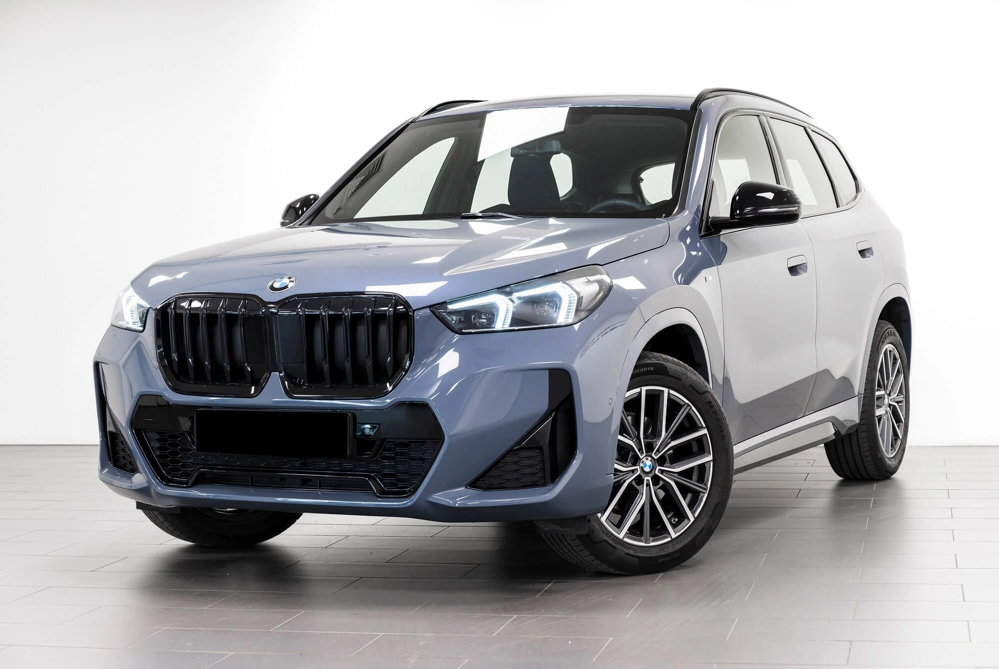 BMW X1 Blauw