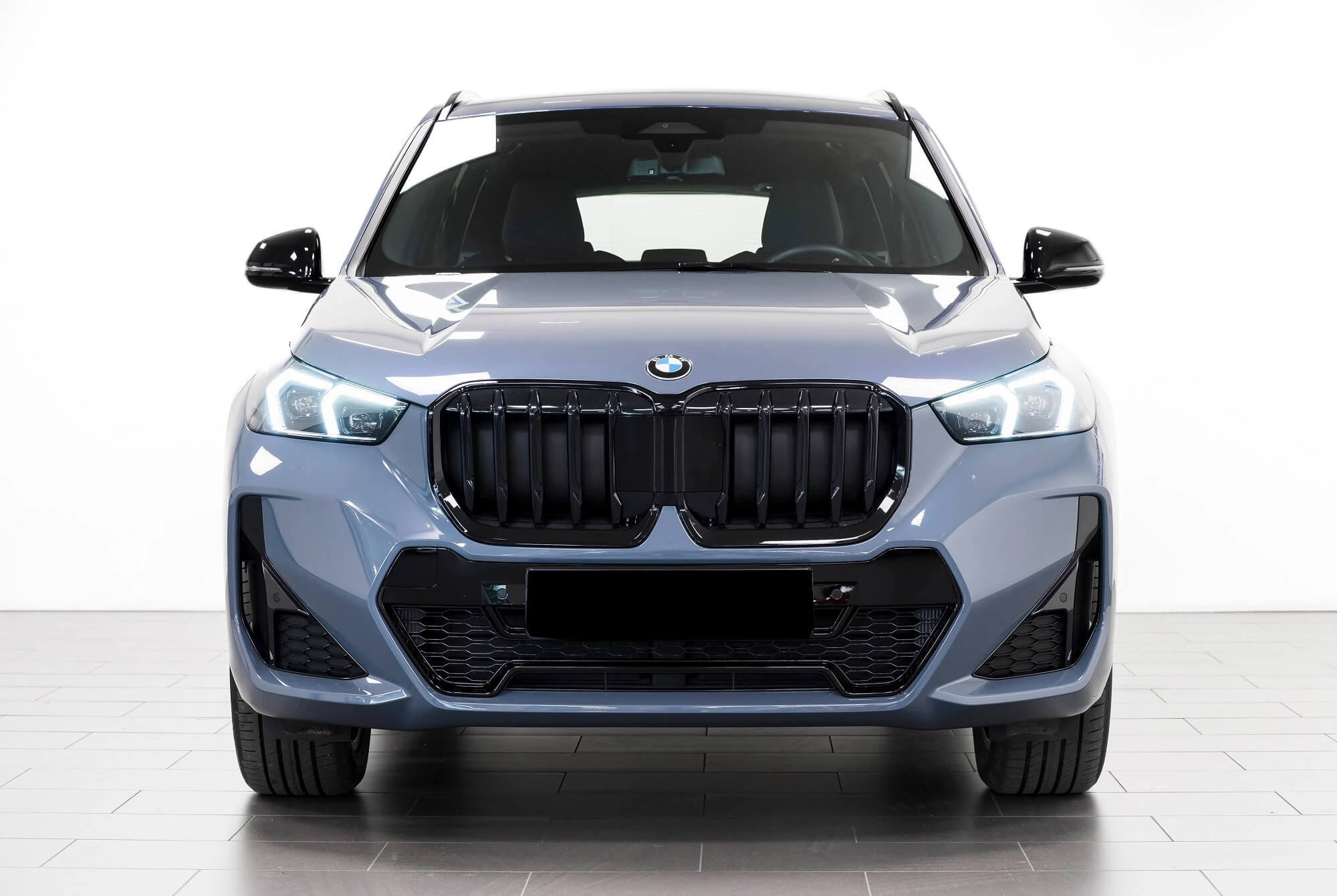 BMW X1 Blauw