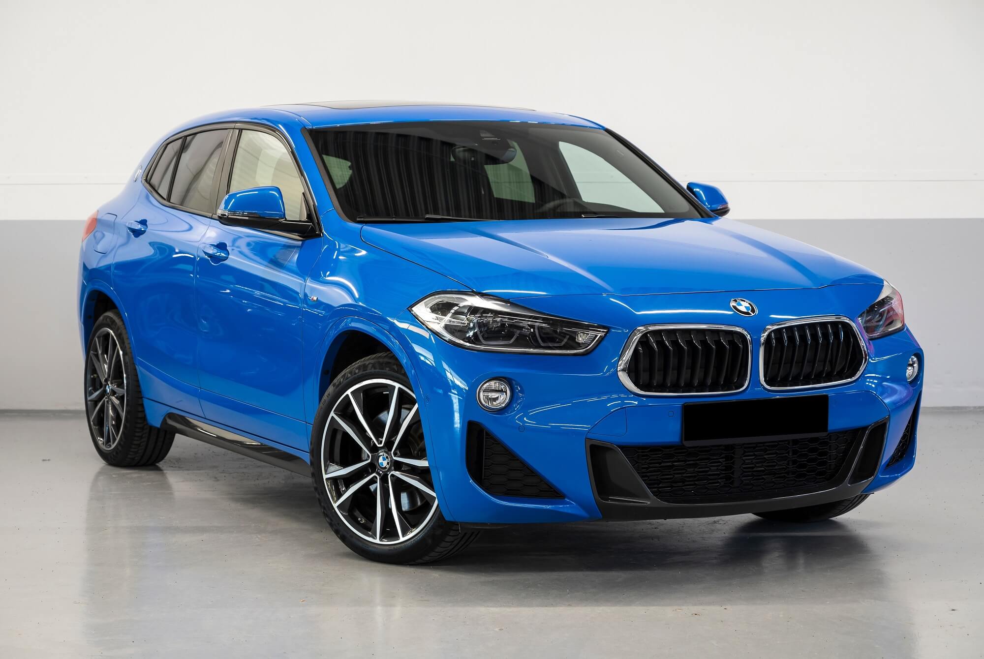 BMW X2 Blue