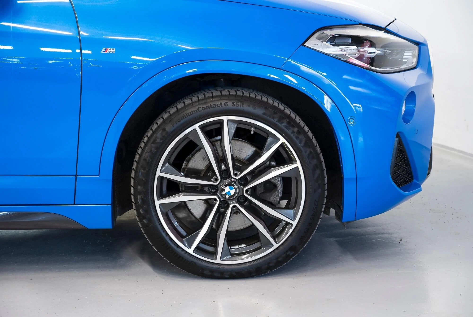 BMW X2 Blå