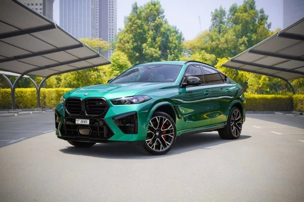 BMW X6 M Competition Green