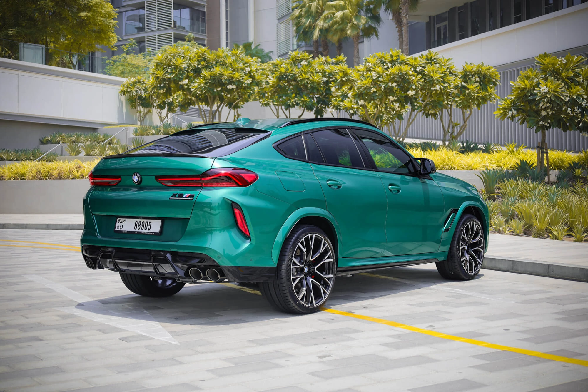 BMW X6 M Competition Verde