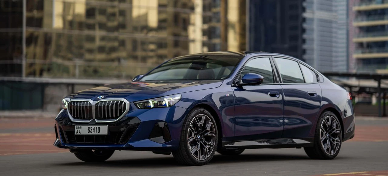 BMW 520 Ny generation blå