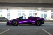 Lamborghini Huracan Evo Spyder Violett