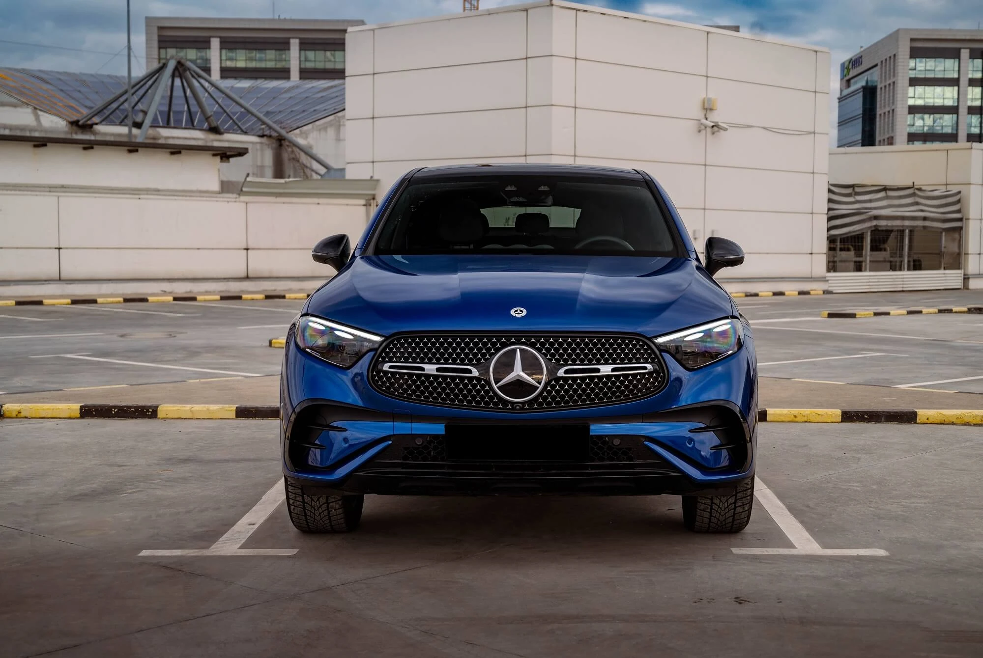 Mercedes-Benz GLC Coupé Blå