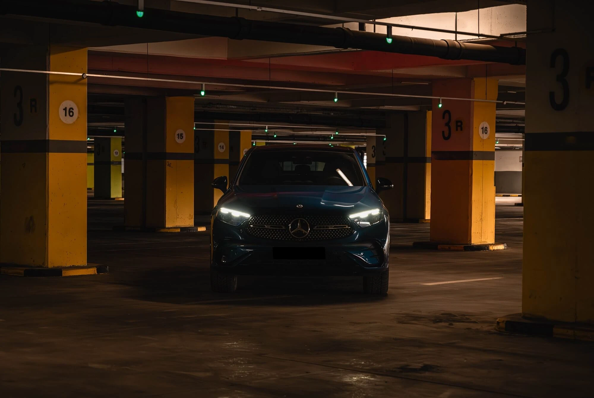 Mercedes-Benz GLC Coupé Bleu