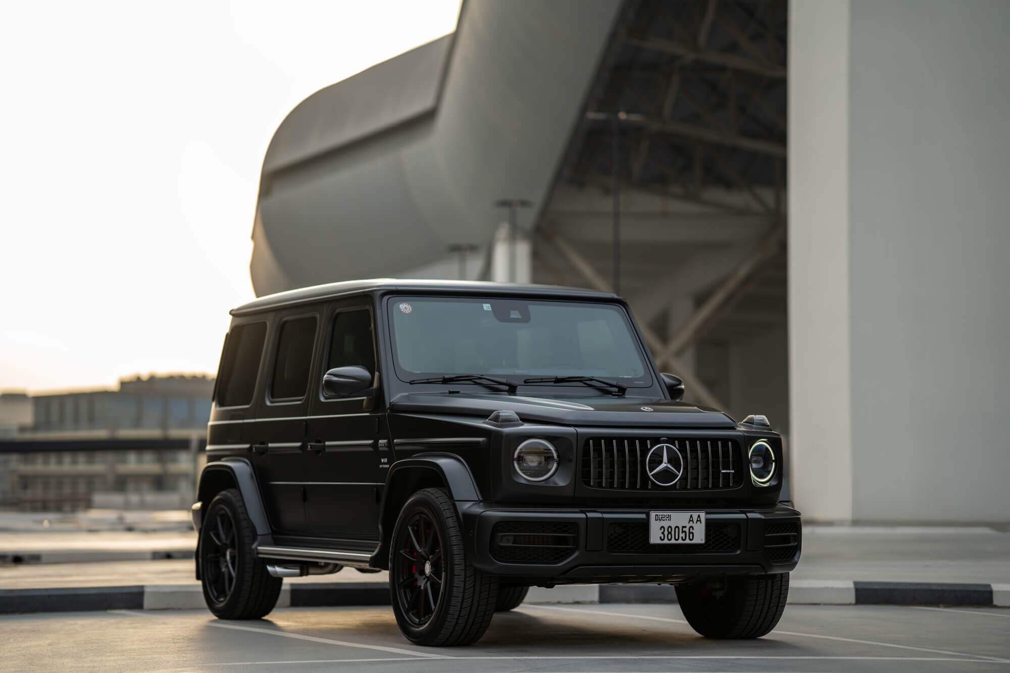 Аренда Mercedes G63 AMG Black Matte в Дубае - внедорожник - Octane Luxury  Car Rental Dubai