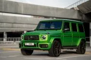 Mercedes G63 AMG Зеленый матовый mercedes g63 amg в Дубае