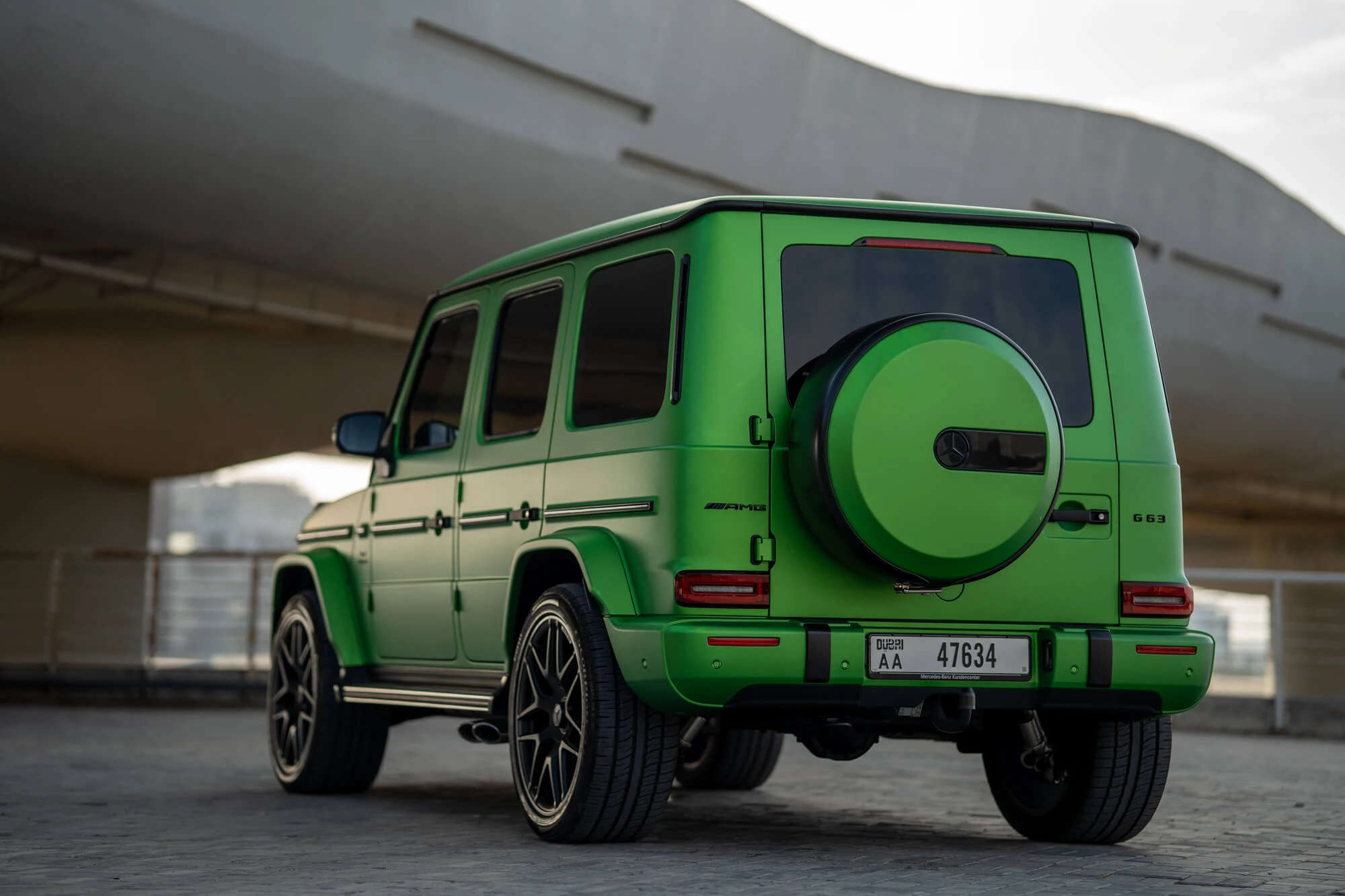 奔驰 G63 AMG 绿色哑光
