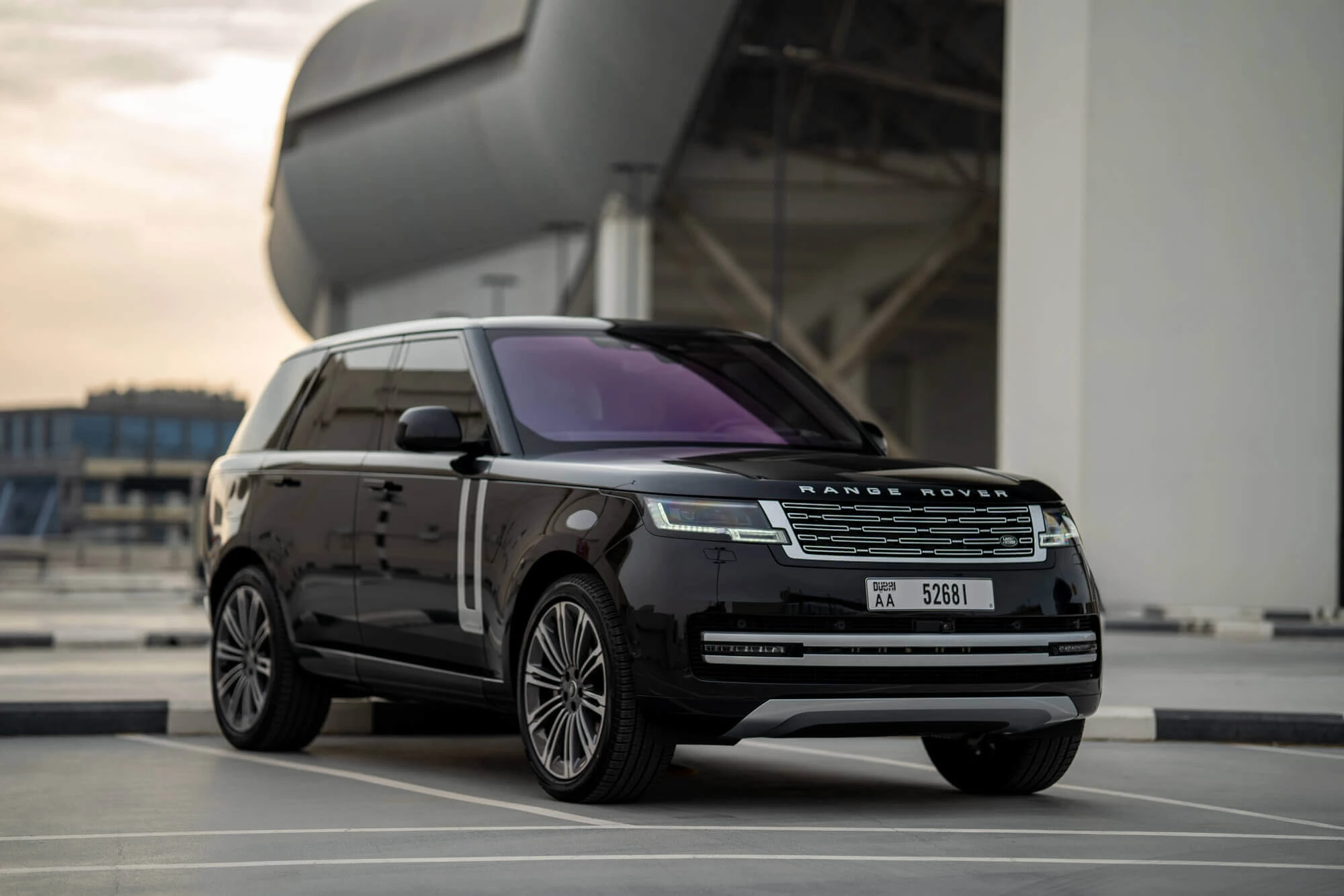 Rent Land Rover Range Rover Autobiography V8 Black In Dubai SUV Rent Land Rover Range Rover Autobiography V8 Black In Dubai SUV