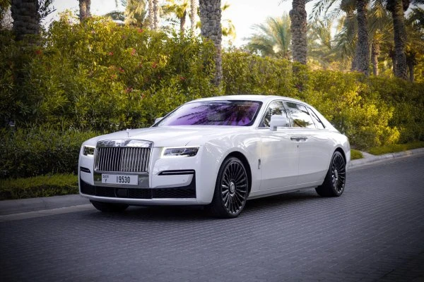 Rolls-Royce Ghost hvid