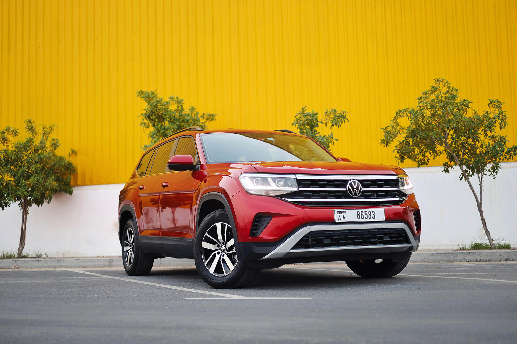 Volkswagen Teramont 7-Seater Red