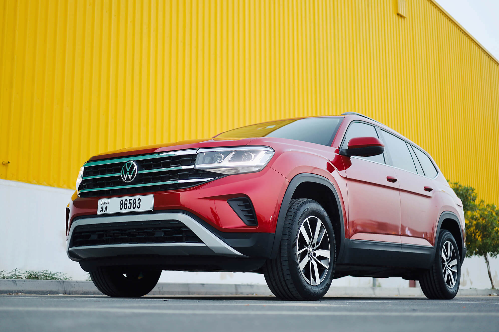 Volkswagen Teramont 7-Seater Red
