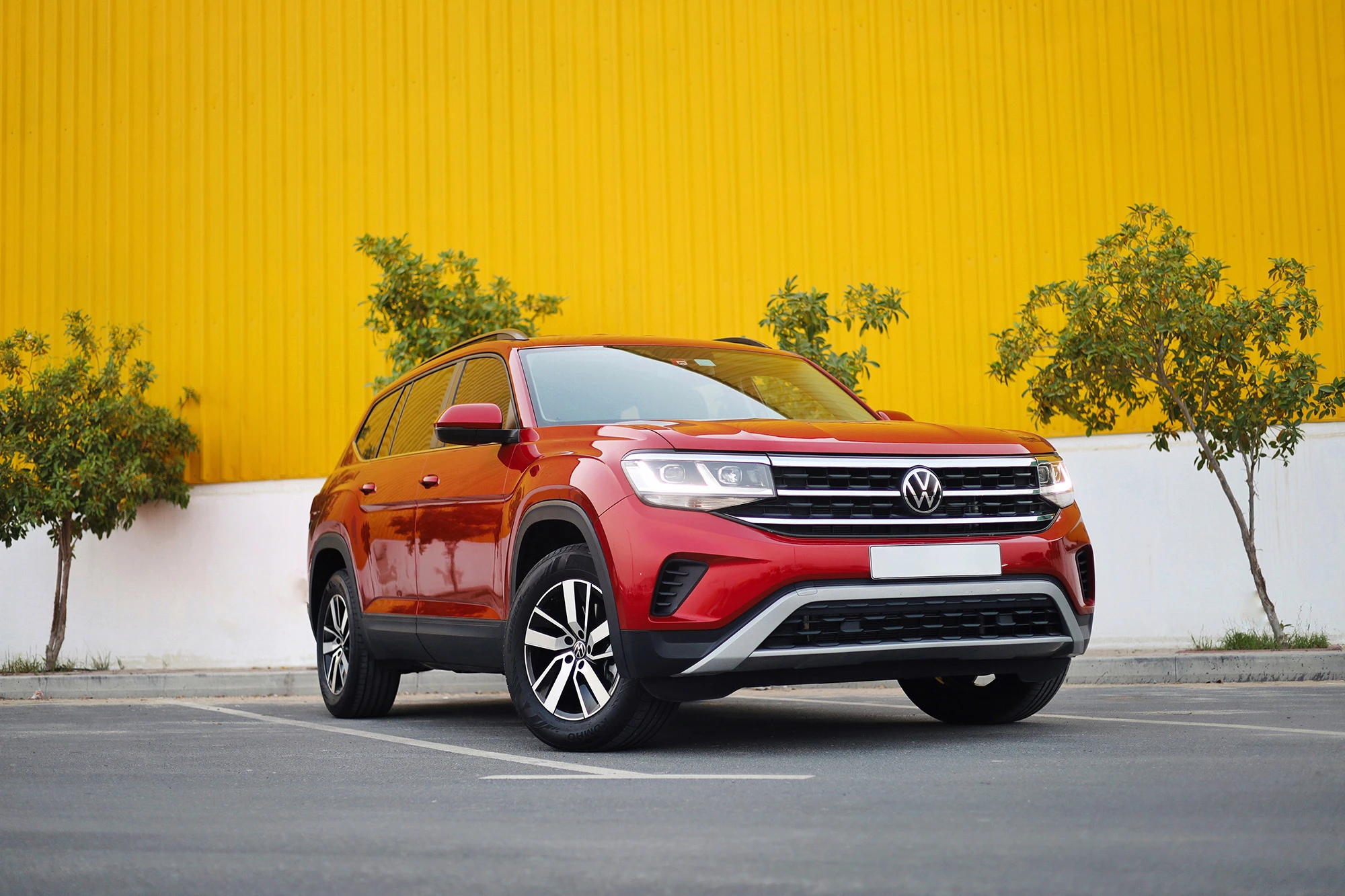 Volkswagen Teramont 7-Sitzer Rot