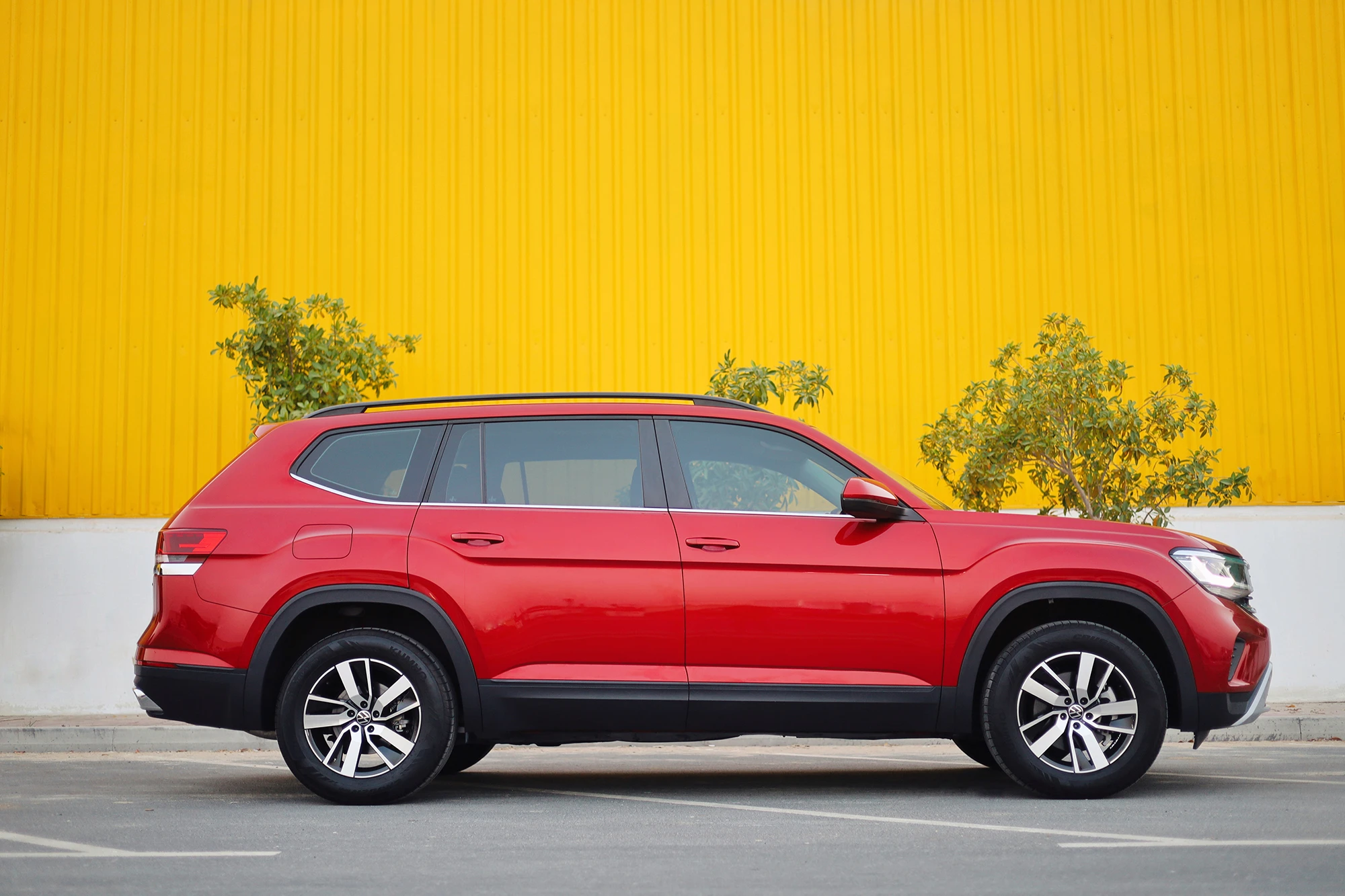 Volkswagen Teramont 7-Sitzer Rot