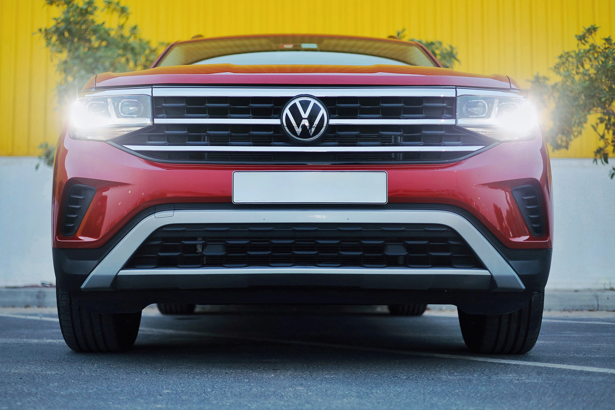 Volkswagen Teramont 7-Sitzer Rot
