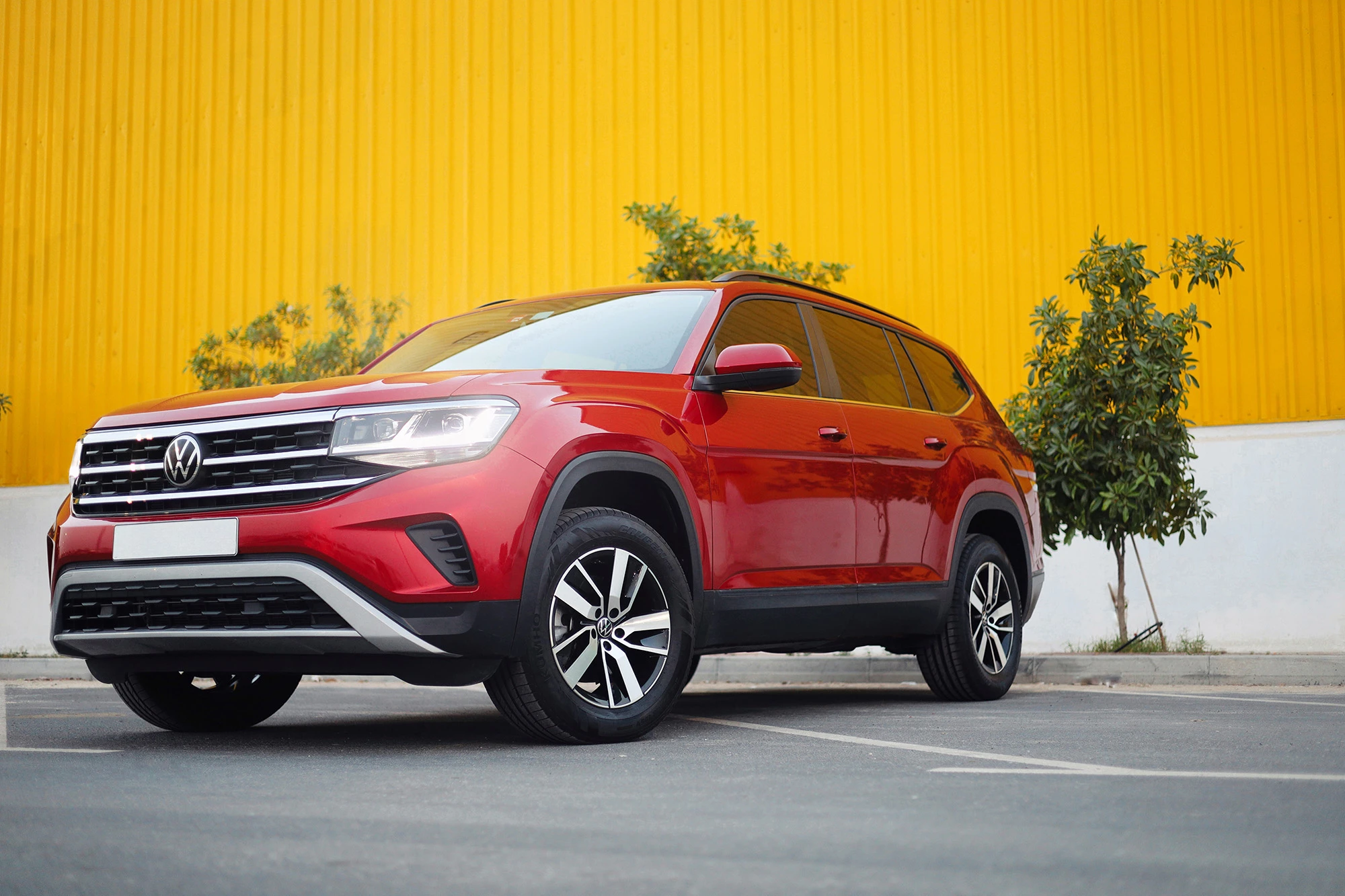Volkswagen Teramont 7-Sitzer Rot