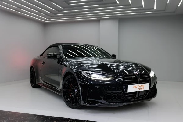 BMW M4 Competition Convertible Black