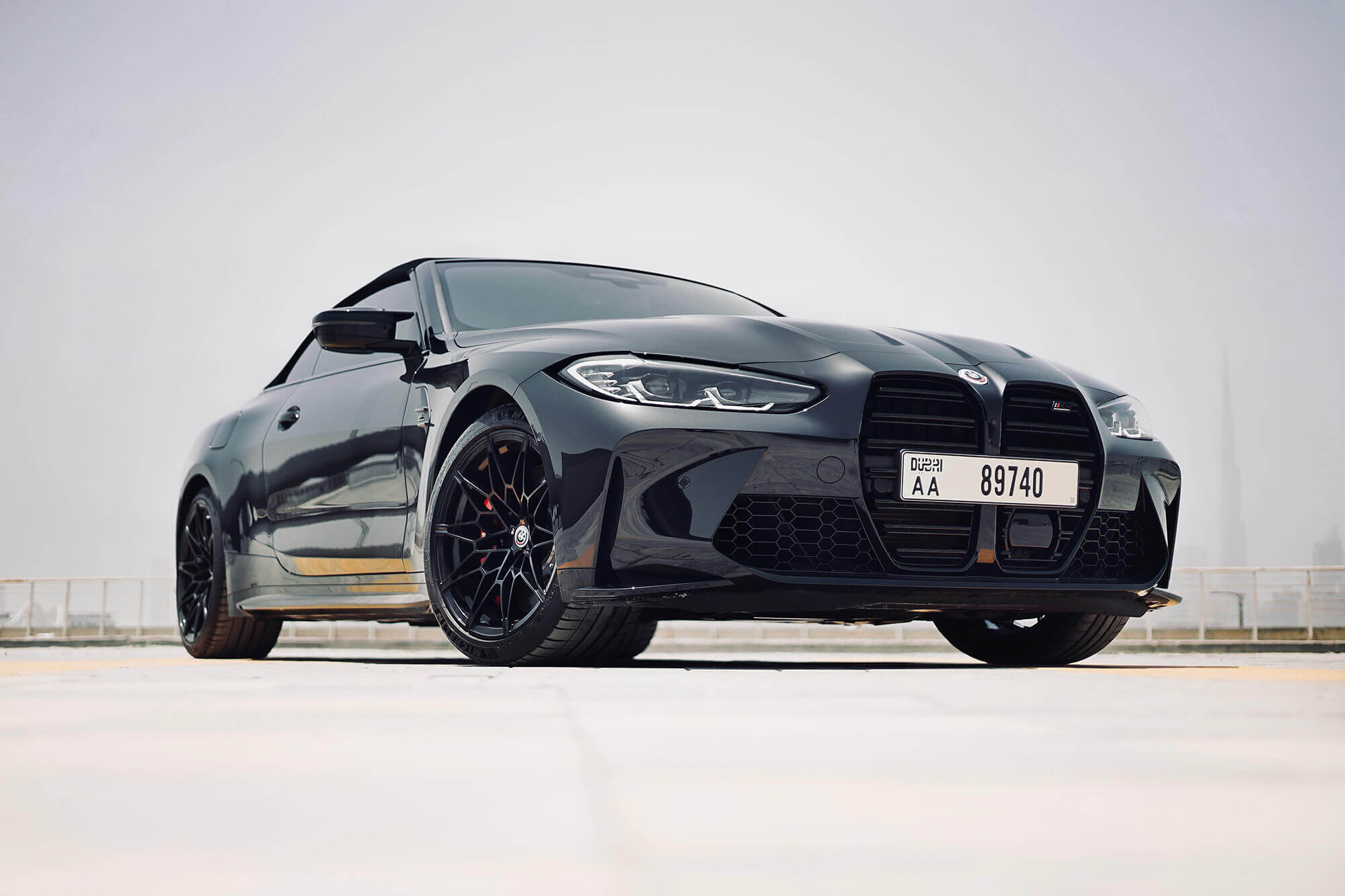 BMW M4 Competition Convertible Black