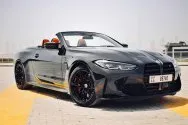 BMW M4 Competition Convertible Noir